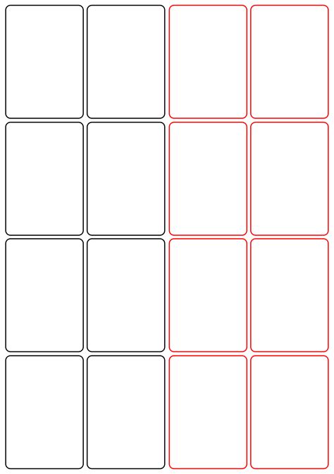 playing cards template free|Blank Playing Card Template For Word .